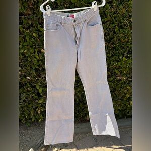 Arizona jeans stone cream corduroy flare leg